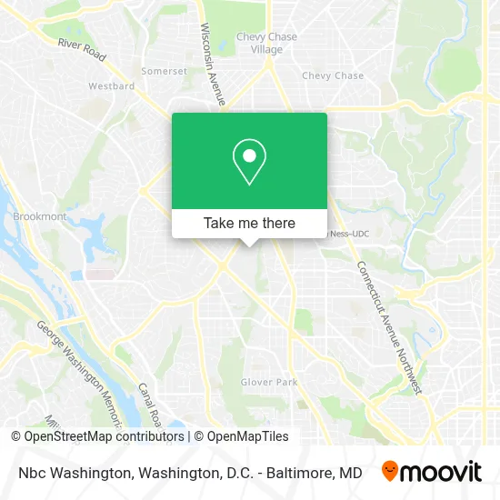 Nbc Washington map
