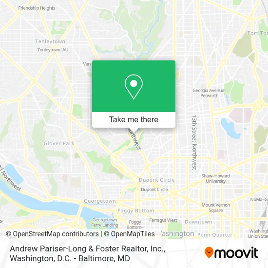 Andrew Pariser-Long & Foster Realtor, Inc. map