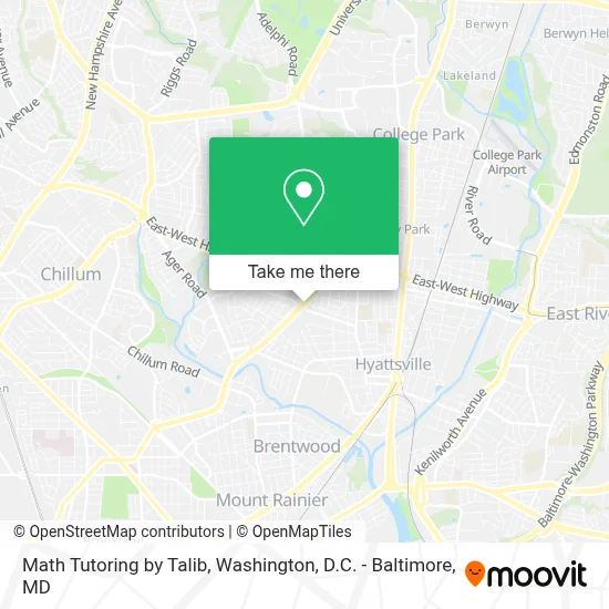 Math Tutoring by Talib map