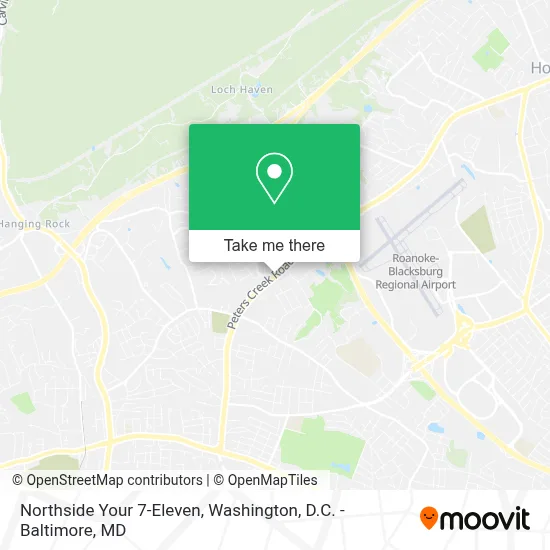 Northside Your 7-Eleven map