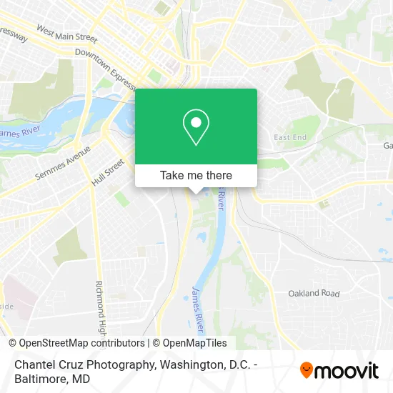 Chantel Cruz Photography map