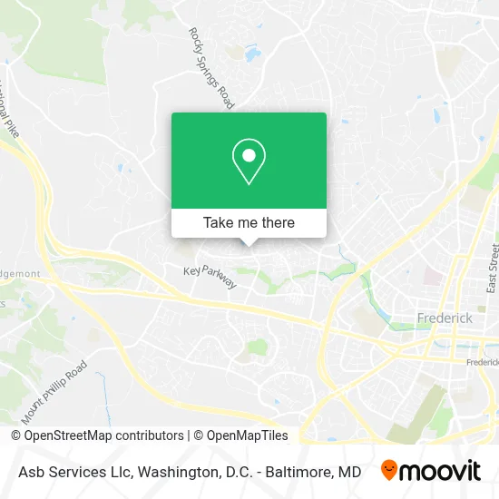Asb Services Llc map