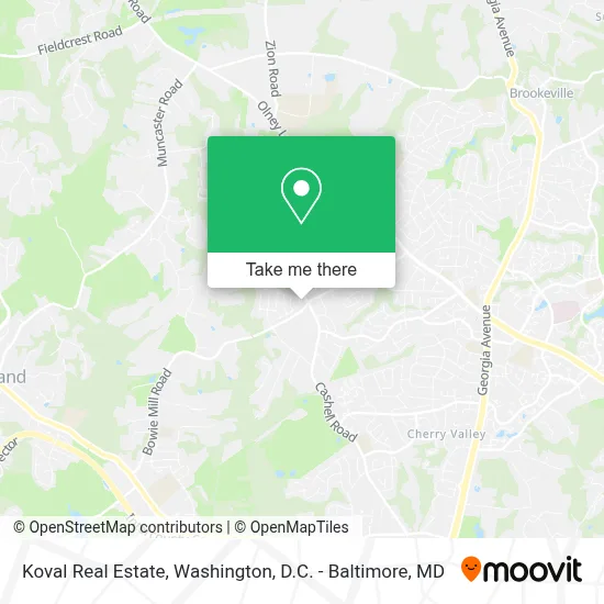 Koval Real Estate map