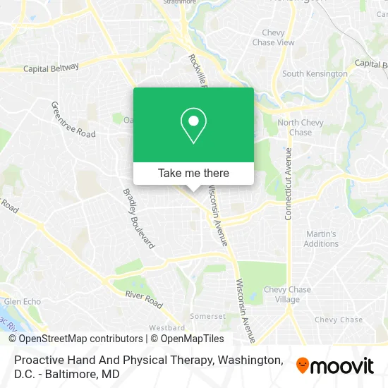 Proactive Hand And Physical Therapy map