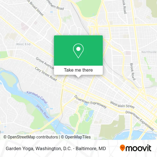 Garden Yoga map