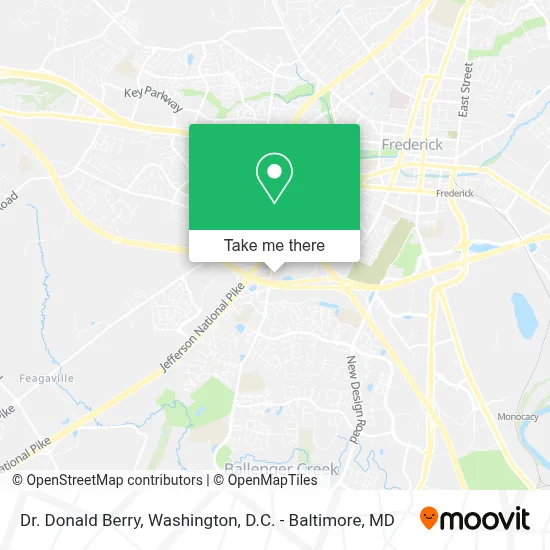 Dr. Donald Berry map
