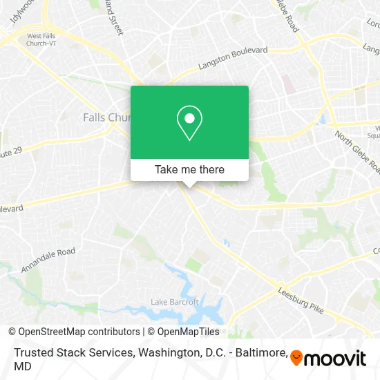 Trusted Stack Services map