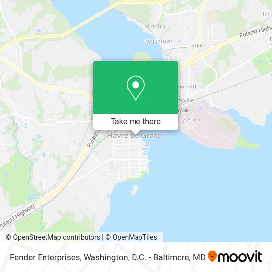 Fender Enterprises map