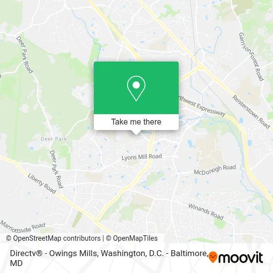 Directv® - Owings Mills map