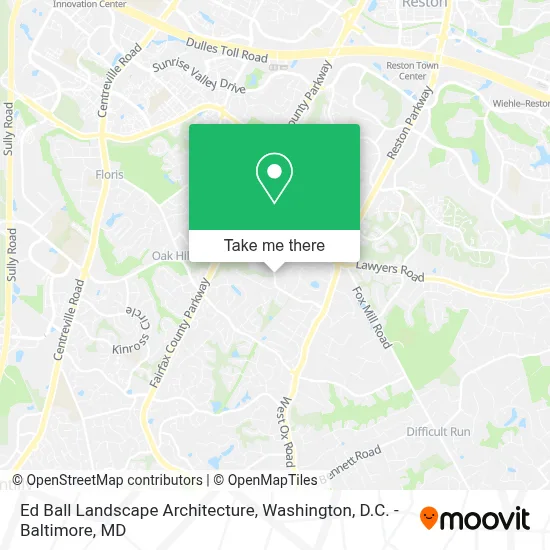 Ed Ball Landscape Architecture map