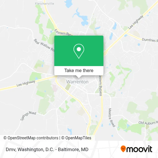 Dmv map
