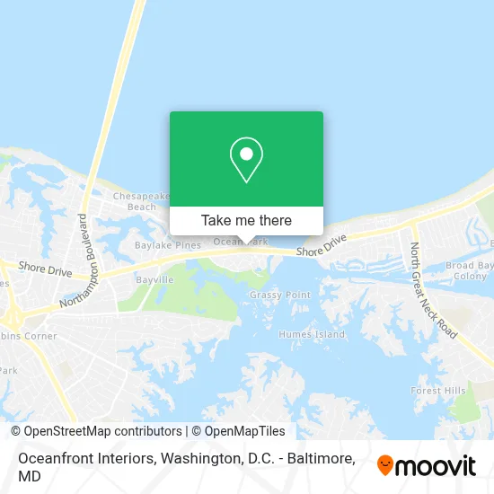 Oceanfront Interiors map