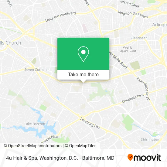 4u Hair & Spa map