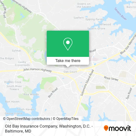 Old Bay Insurance Company map