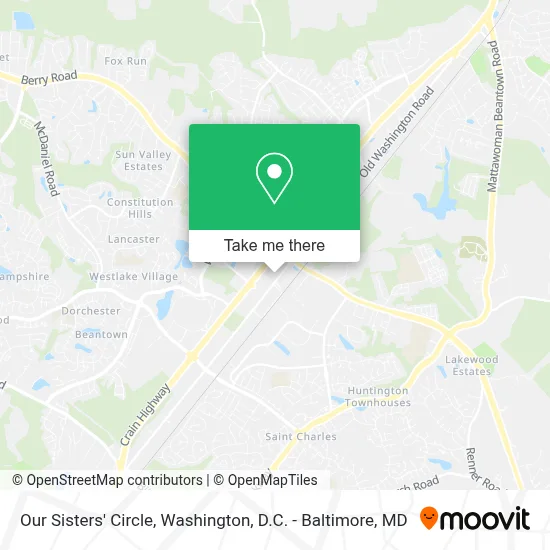 Our Sisters' Circle map