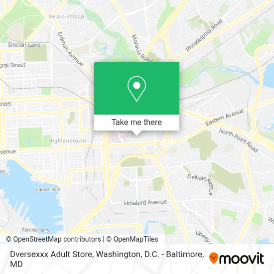 Dversexxx Adult Store map