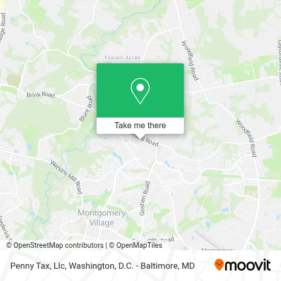 Penny Tax, Llc map