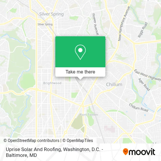 Uprise Solar And Roofing map