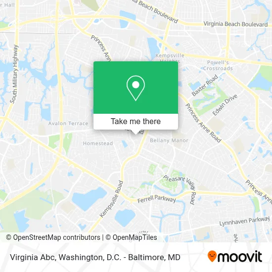 Virginia Abc map