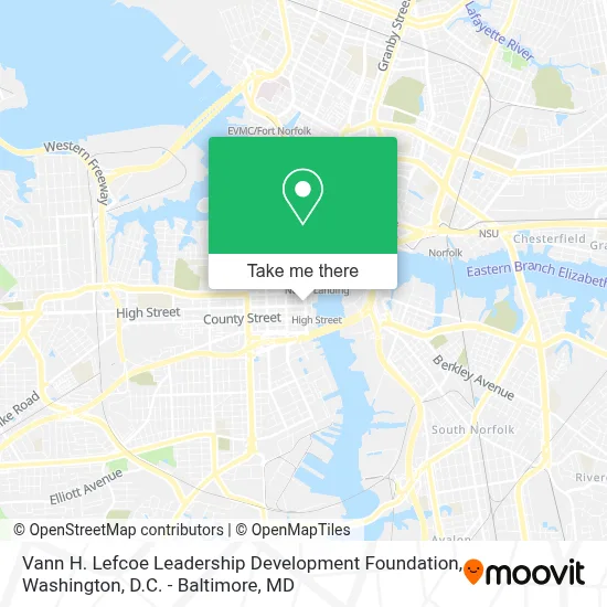 Vann H. Lefcoe Leadership Development Foundation map