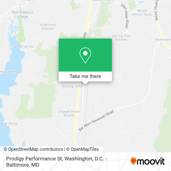 Prodigy Performance St map