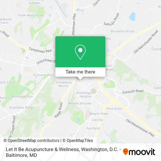 Let It Be Acupuncture & Wellness map