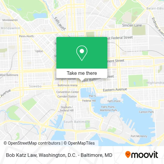 Bob Katz Law map