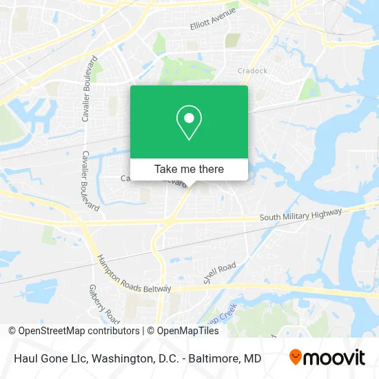 Haul Gone Llc map