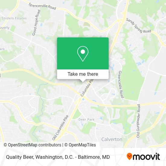 Quality Beer map