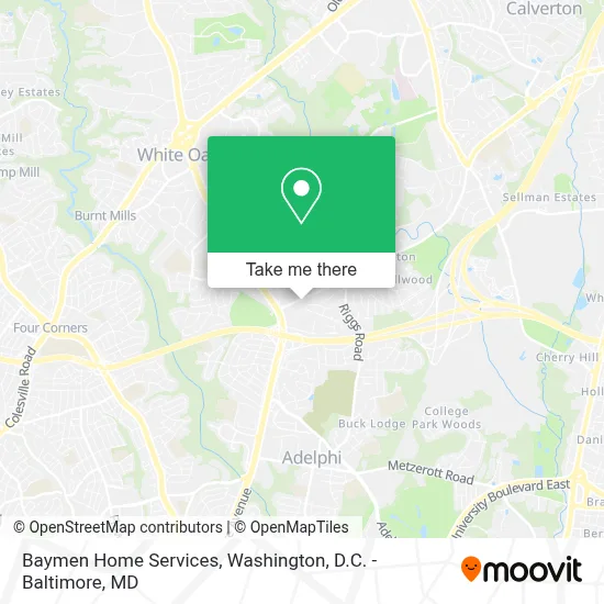 Baymen Home Services map