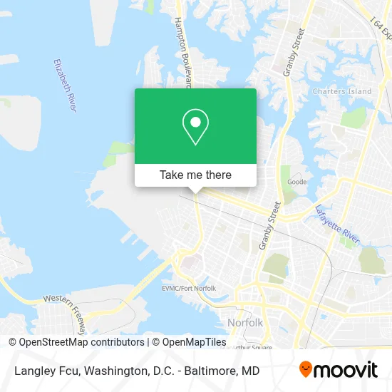 Langley Fcu map