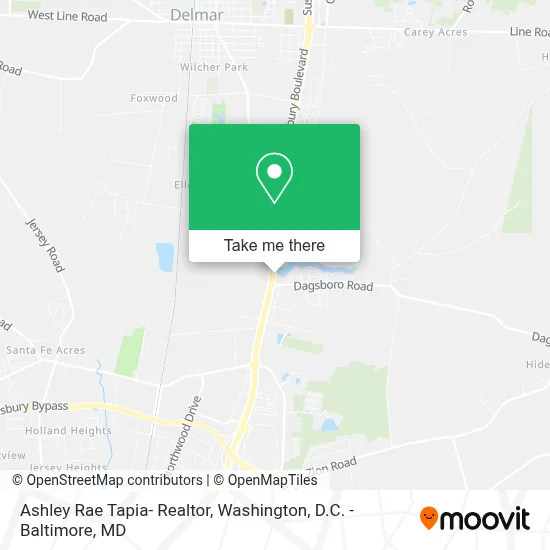 Ashley Rae Tapia- Realtor map