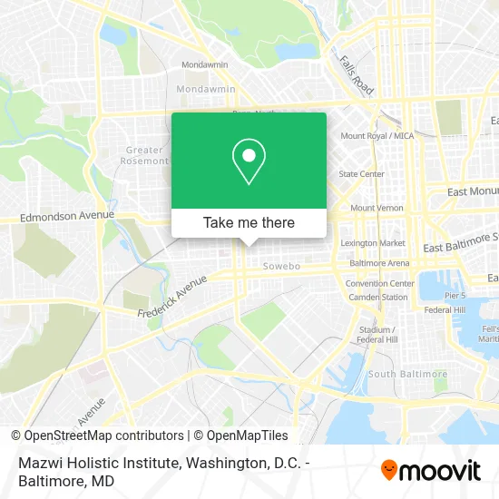 Mazwi Holistic Institute map
