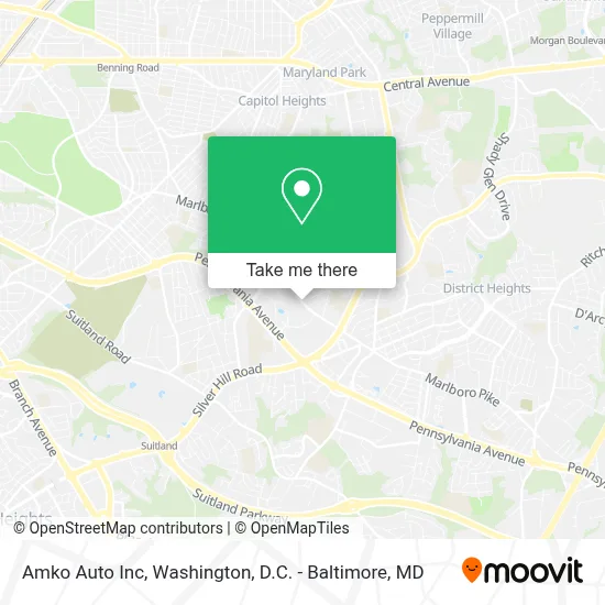 Amko Auto Inc map