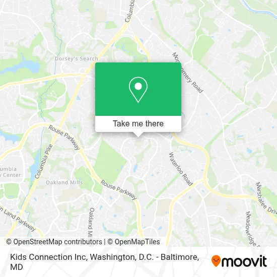 Kids Connection Inc map