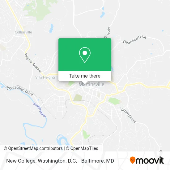 New College map