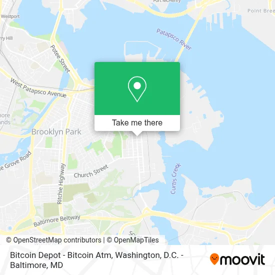 Bitcoin Depot - Bitcoin Atm map