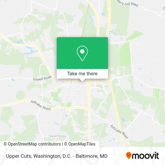 Upper Cuts map