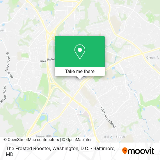 The Frosted Rooster map