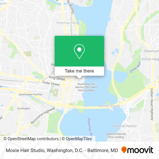 Moxie Hair Studio map