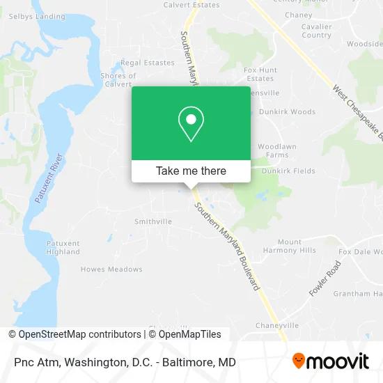 Pnc Atm map