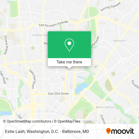 Estie Lash map