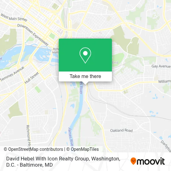 David Hebel With Icon Realty Group map