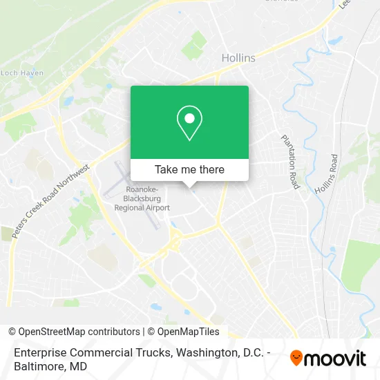Enterprise Commercial Trucks map
