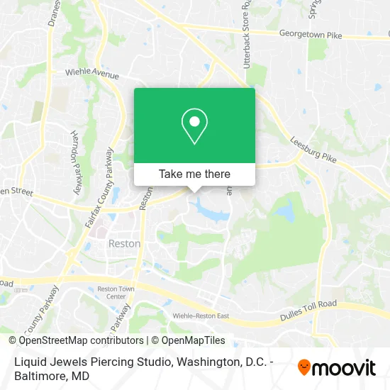 Liquid Jewels Piercing Studio map