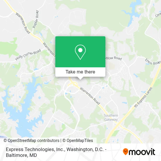 Express Technologies, Inc. map