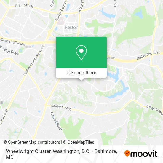 Wheelwright Cluster map