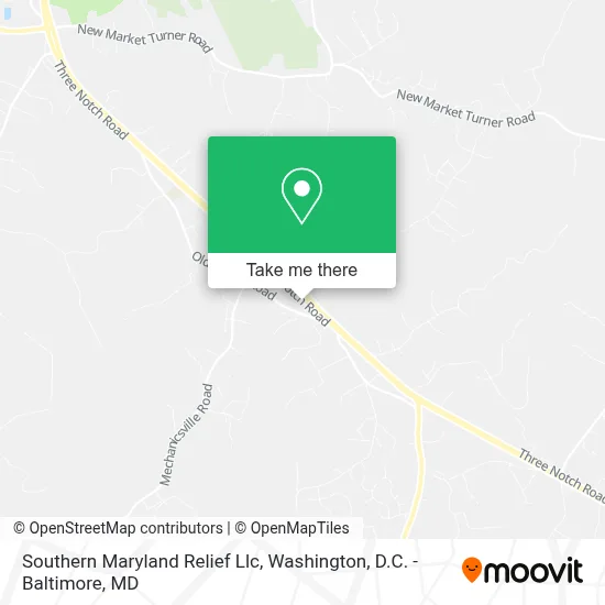 Southern Maryland Relief Llc map