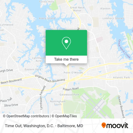 Time Out map