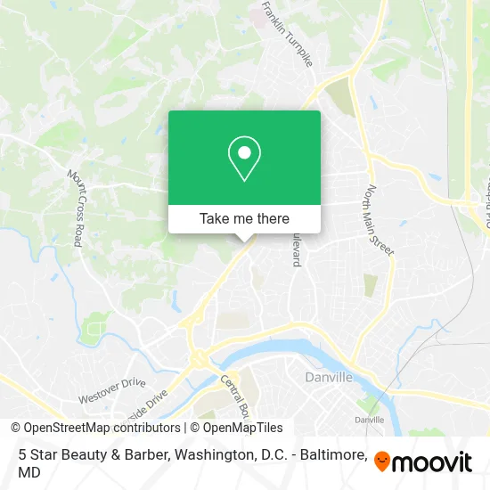 5 Star Beauty & Barber map